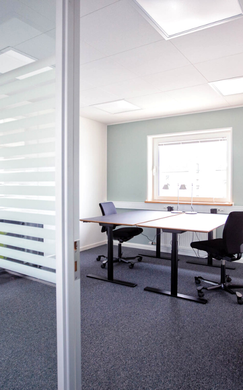 Kontor på kontorhotel